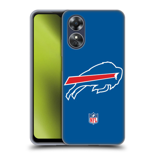 NFL Buffalo Bills Logo Plain Soft Gel Case for OPPO A17