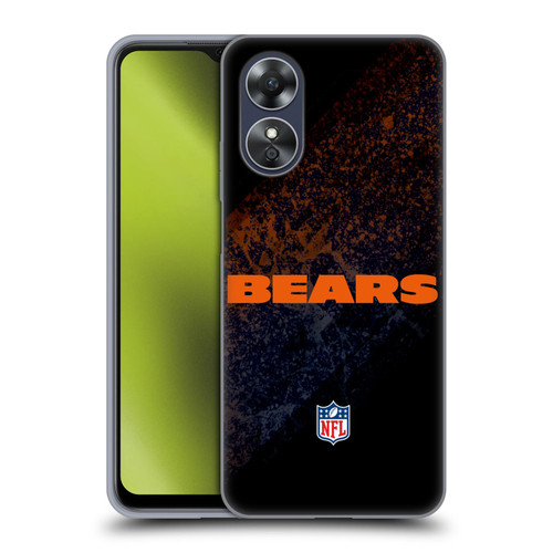 NFL Chicago Bears Logo Blur Soft Gel Case for OPPO A17