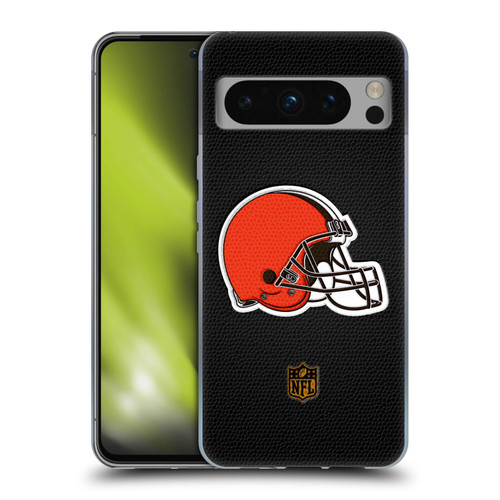 NFL Cleveland Browns Logo Football Soft Gel Case for Google Pixel 8 Pro