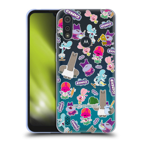 Chowder: Animated Series Graphics Pattern Soft Gel Case for Motorola Moto E6s (2020)