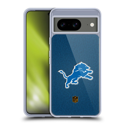 NFL Detroit Lions Logo Football Soft Gel Case for Google Pixel 8
