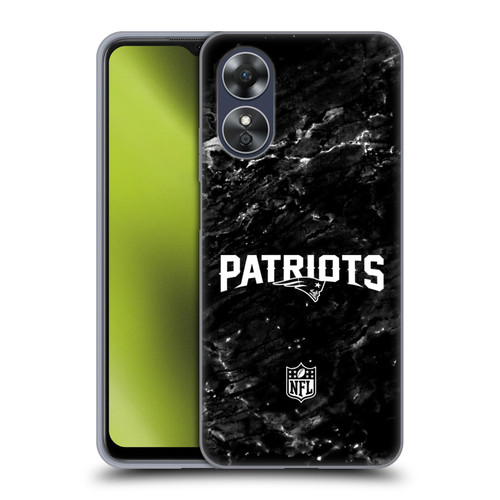 NFL New England Patriots Artwork Marble Soft Gel Case for OPPO A17
