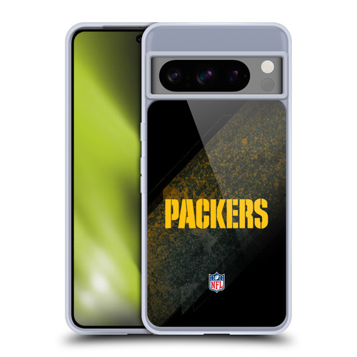 NFL Green Bay Packers Logo Blur Soft Gel Case for Google Pixel 8 Pro