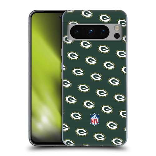 NFL Green Bay Packers Artwork Patterns Soft Gel Case for Google Pixel 8 Pro