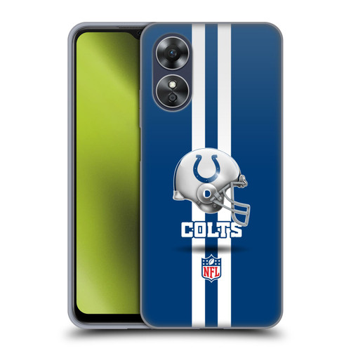 NFL Indianapolis Colts Logo Helmet Soft Gel Case for OPPO A17