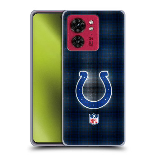 NFL Indianapolis Colts Artwork LED Soft Gel Case for Motorola Moto Edge 40