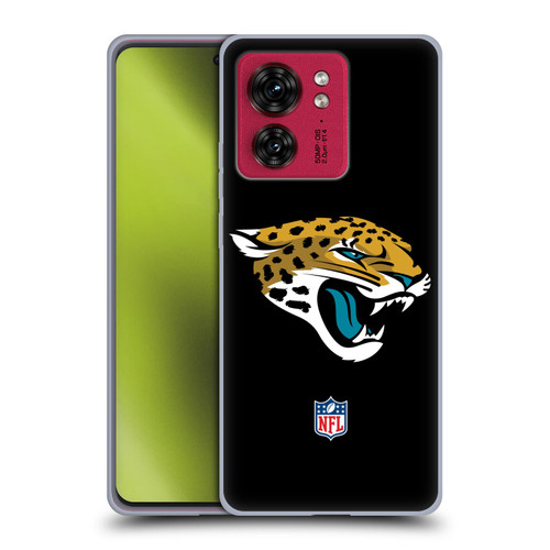 NFL Jacksonville Jaguars Logo Plain Soft Gel Case for Motorola Moto Edge 40