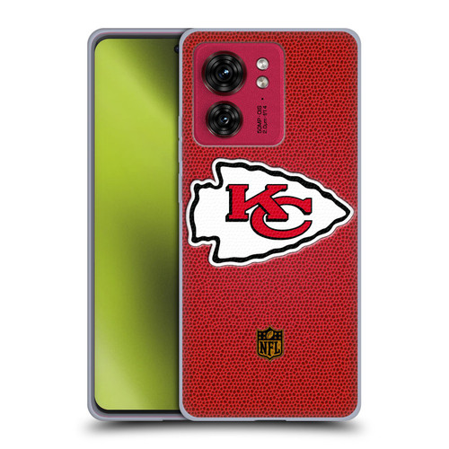 NFL Kansas City Chiefs Logo Football Soft Gel Case for Motorola Moto Edge 40