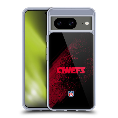 NFL Kansas City Chiefs Logo Blur Soft Gel Case for Google Pixel 8