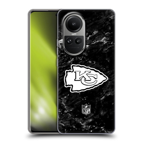 NFL Kansas City Chiefs Artwork Marble Soft Gel Case for OPPO Reno10 5G / Reno10 Pro 5G