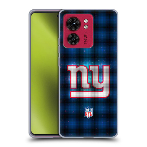 NFL New York Giants Artwork LED Soft Gel Case for Motorola Moto Edge 40