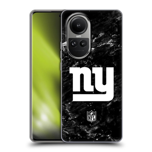 NFL New York Giants Artwork Marble Soft Gel Case for OPPO Reno10 5G / Reno10 Pro 5G