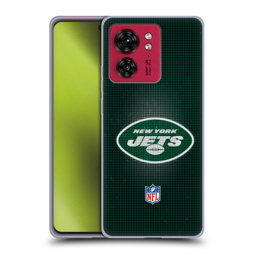 NFL New York Jets Artwork LED Soft Gel Case for Motorola Moto Edge 40