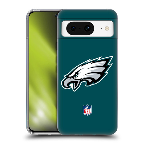 NFL Philadelphia Eagles Logo Plain Soft Gel Case for Google Pixel 8