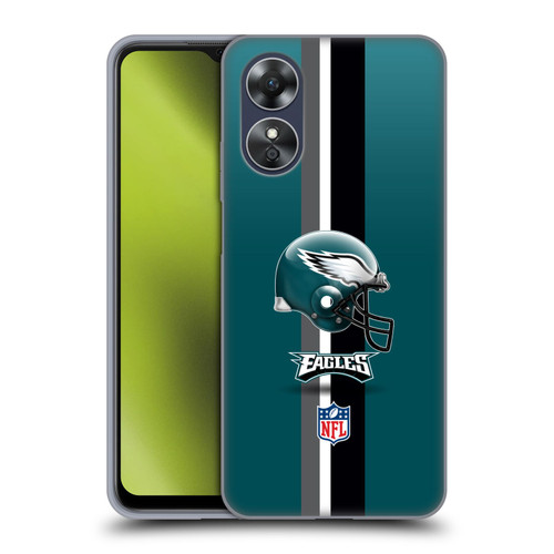 NFL Philadelphia Eagles Logo Helmet Soft Gel Case for OPPO A17