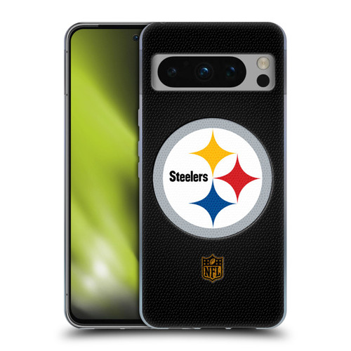 NFL Pittsburgh Steelers Logo Football Soft Gel Case for Google Pixel 8 Pro