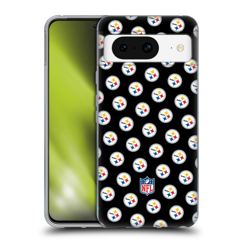 NFL Pittsburgh Steelers Artwork Patterns Soft Gel Case for Google Pixel 8