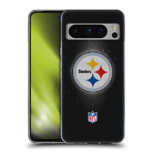 NFL Pittsburgh Steelers Artwork LED Soft Gel Case for Google Pixel 8 Pro