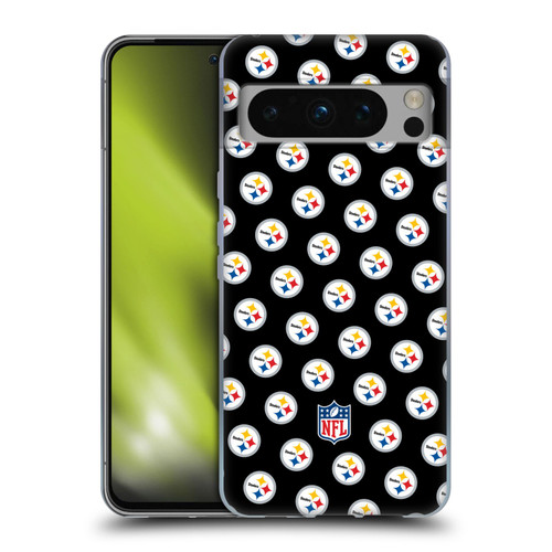 NFL Pittsburgh Steelers Artwork Patterns Soft Gel Case for Google Pixel 8 Pro