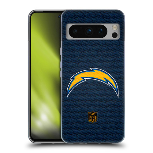NFL Los Angeles Chargers Logo Football Soft Gel Case for Google Pixel 8 Pro