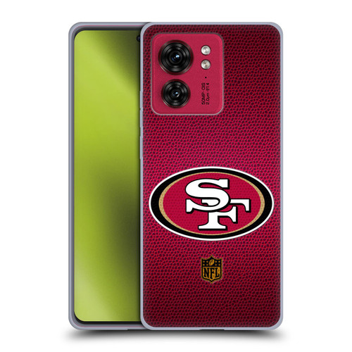 NFL San Francisco 49Ers Logo Football Soft Gel Case for Motorola Moto Edge 40