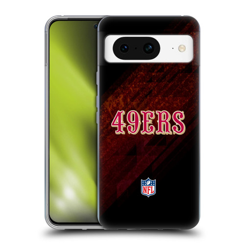 NFL San Francisco 49Ers Logo Blur Soft Gel Case for Google Pixel 8