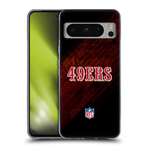 NFL San Francisco 49Ers Logo Blur Soft Gel Case for Google Pixel 8 Pro