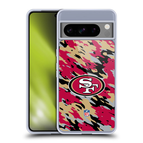 NFL San Francisco 49Ers Logo Camou Soft Gel Case for Google Pixel 8 Pro NFL San Francisco 49Ers Logo Camou Soft Gel Case for Google Pixel 8 Pro