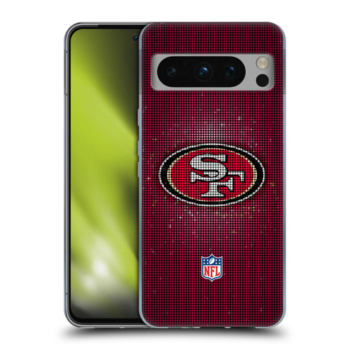 NFL San Francisco 49ers Artwork LED Soft Gel Case for Google Pixel 8 Pro