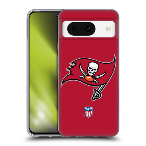 NFL Tampa Bay Buccaneers Logo Plain Soft Gel Case for Google Pixel 8