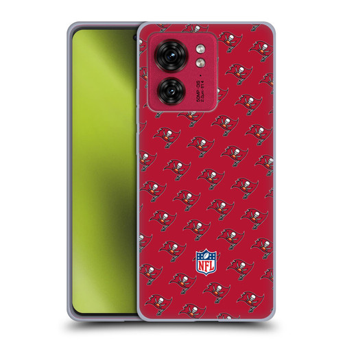 NFL Tampa Bay Buccaneers Artwork Patterns Soft Gel Case for Motorola Moto Edge 40