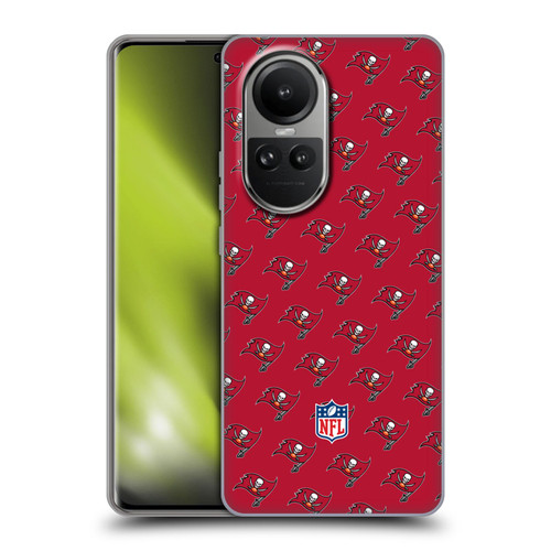 NFL Tampa Bay Buccaneers Artwork Patterns Soft Gel Case for OPPO Reno10 5G / Reno10 Pro 5G