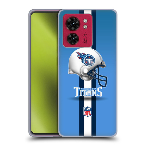 NFL Tennessee Titans Logo Helmet Soft Gel Case for Motorola Moto Edge 40