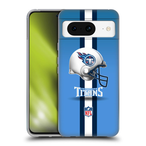 NFL Tennessee Titans Logo Helmet Soft Gel Case for Google Pixel 8