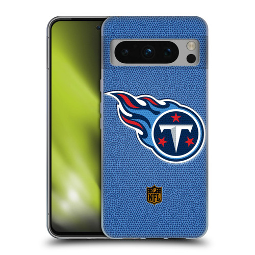 NFL Tennessee Titans Logo Football Soft Gel Case for Google Pixel 8 Pro