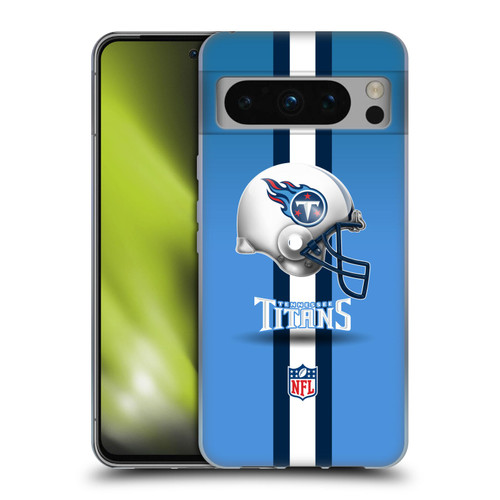 NFL Tennessee Titans Logo Helmet Soft Gel Case for Google Pixel 8 Pro