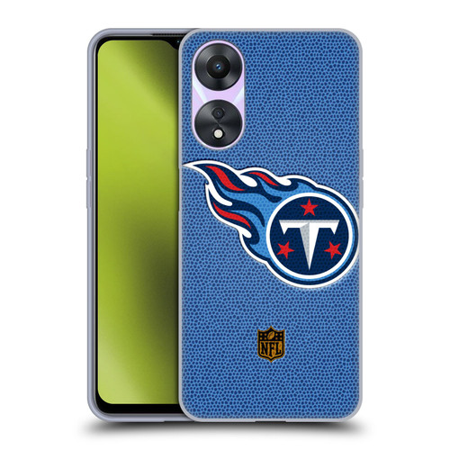 NFL Tennessee Titans Logo Football Soft Gel Case for OPPO A78 5G