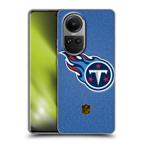 NFL Tennessee Titans Logo Football Soft Gel Case for OPPO Reno10 5G / Reno10 Pro 5G