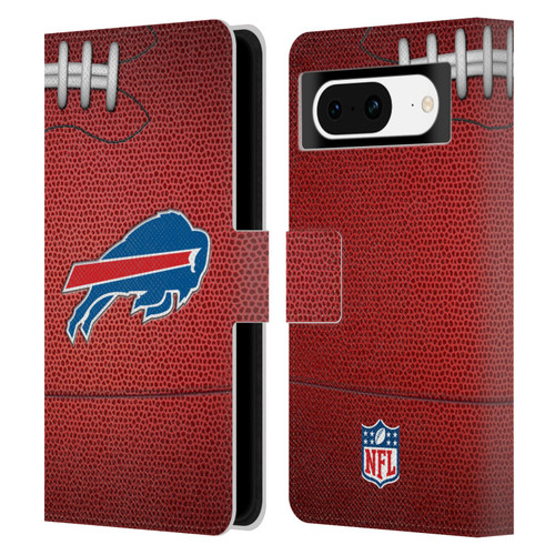 NFL Buffalo Bills Graphics Football Leather Book Wallet Case Cover For Google Pixel 8