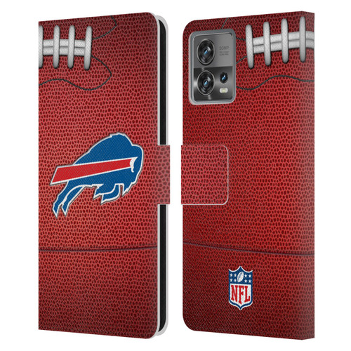 NFL Buffalo Bills Graphics Football Leather Book Wallet Case Cover For Motorola Moto Edge 30 Fusion