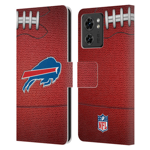NFL Buffalo Bills Graphics Football Leather Book Wallet Case Cover For Motorola Moto Edge 40