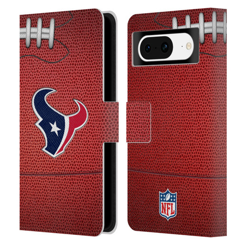 NFL Houston Texans Graphics Football Leather Book Wallet Case Cover For Google Pixel 8