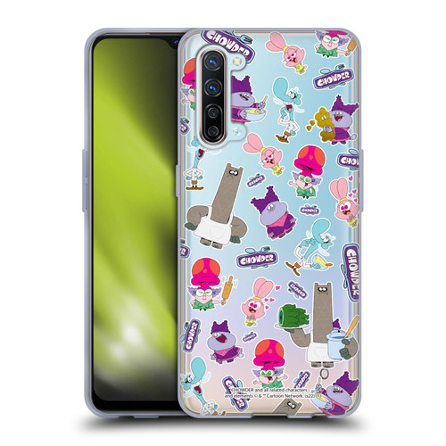Chowder: Animated Series Graphics Pattern Soft Gel Case for OPPO Find X2 Lite 5G