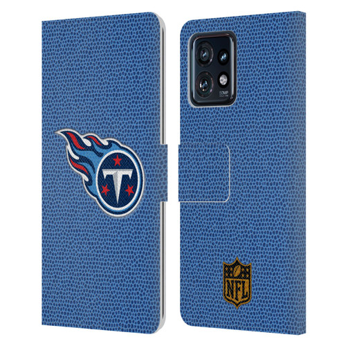 NFL Tennessee Titans Logo Football Leather Book Wallet Case Cover For Motorola Moto Edge 40 Pro