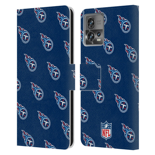 NFL Tennessee Titans Artwork Patterns Leather Book Wallet Case Cover For Motorola Moto Edge 30 Fusion
