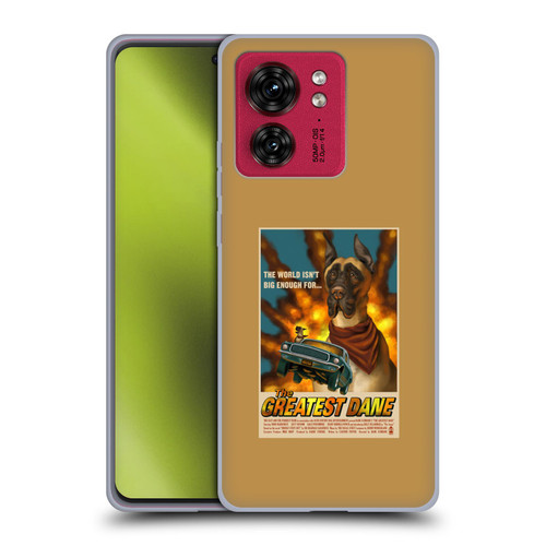 Lantern Press Dog Collection Greatest Dane Soft Gel Case for Motorola Moto Edge 40