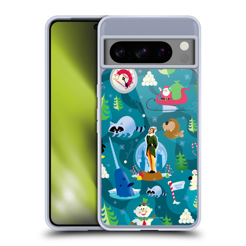 Elf Movie Graphics 1 Animals Pattern Soft Gel Case for Google Pixel 8 Pro