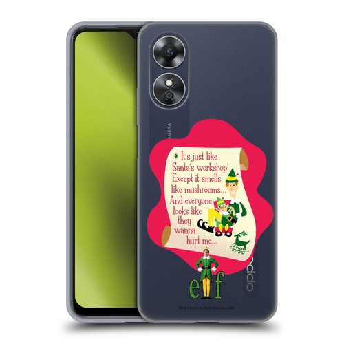 Elf Movie Graphics 1 Quote Soft Gel Case for OPPO A17