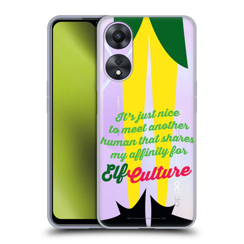 Elf Movie Graphics 1 Legs Soft Gel Case for OPPO A78 4G