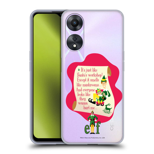 Elf Movie Graphics 1 Quote Soft Gel Case for OPPO A78 5G
